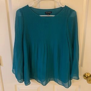 Max Edition long sleeve teal top, S